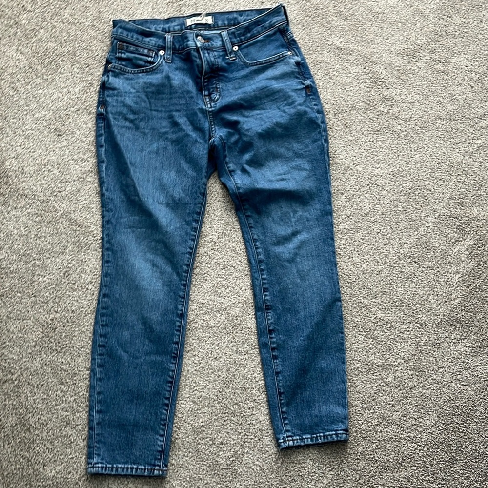 Madewell High Rise Skinny Jeans